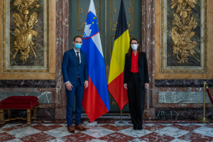 Ontmoeting met de Sloveense minister van Buitenlandse Zaken, Z.E. Dhr. Anze Logar