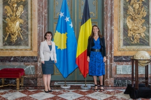 Rencontre avec S.E. Donika Gërvalla, Vice-Première ministre et ministre des Affaires étrangères de la République du Kosovo