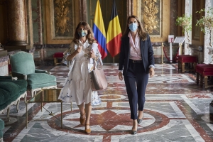 Réunion avec la Vice-présidente et ministre des Affaires étrangères colombienne, S.E. Marta Lucia Ramirez