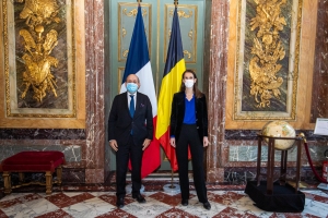 Rencontre avec le Ministre de l’Europe et des Affaires étrangères de la République française, M. Jean-Yves Le Drian